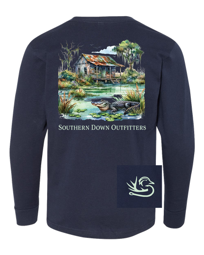 Swamp Shack Youth LS Tee